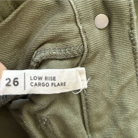 Pacsun low rise cargo flare 26 - Picture 7 of 7